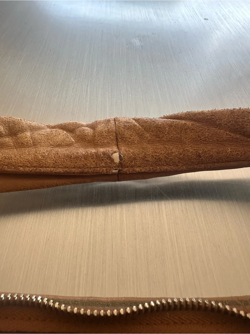 Bottega Veneta Intrecciato Hobo Bag Tan